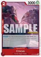 Cartas de Promos pre-release OP12: Legacy of the Master