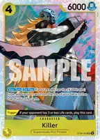 Cartas de ST36 Yellow Eustass"Captain"Kid