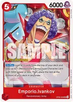 Cartas de Promos pre-release OP06: Wings of the Captain